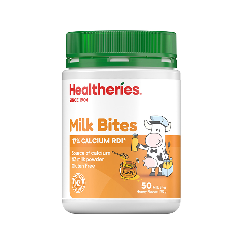 Healtheries Milk Bites 紐西蘭賀壽利 香濃牛奶片 50片 蜂蜜