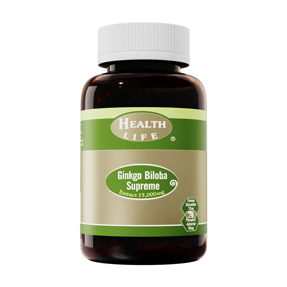 Health Life Ginkgo Biloba Supreme 紐西蘭 高含量銀杏精華 60粒
