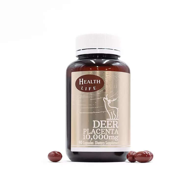 Health Life Deer Placenta 紐西蘭 鹿胎素膠囊 10000mg 90粒