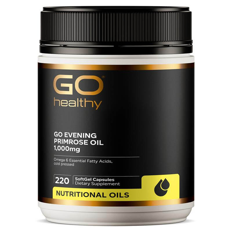 Go Healthy 紐西蘭高之源,月見草油膠囊 1000mg 220粒