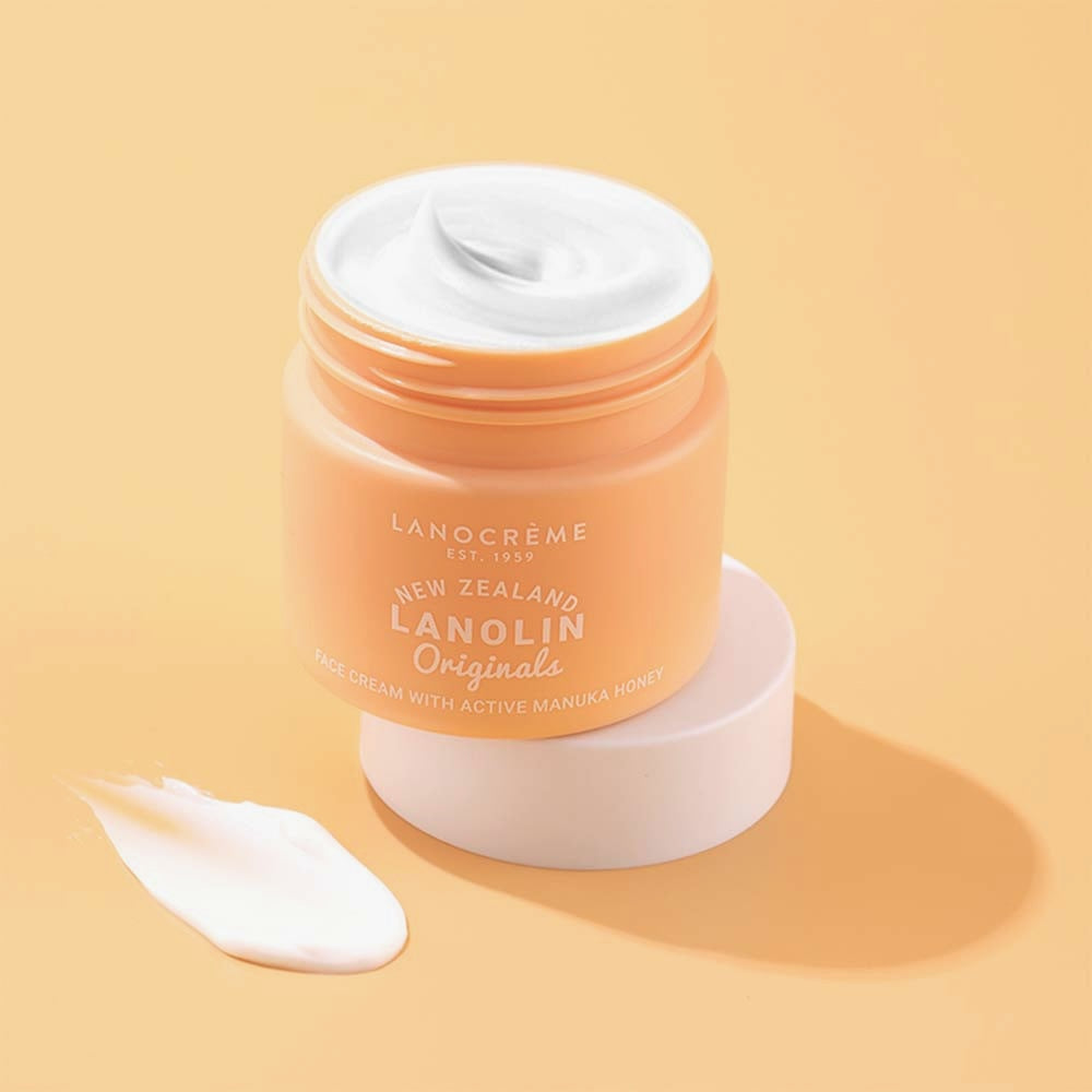 Lanocrème Lanolin Manuka Honey 紐西蘭蘭儂 活性麥蘆卡蜂蜜羊毛脂面霜 100g