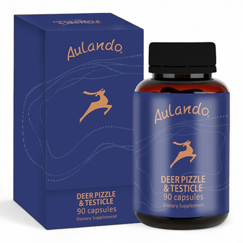 Aulando Deer Pizzle & Testicle Essence 紐西蘭 鹿鞭萃取膠囊 90粒