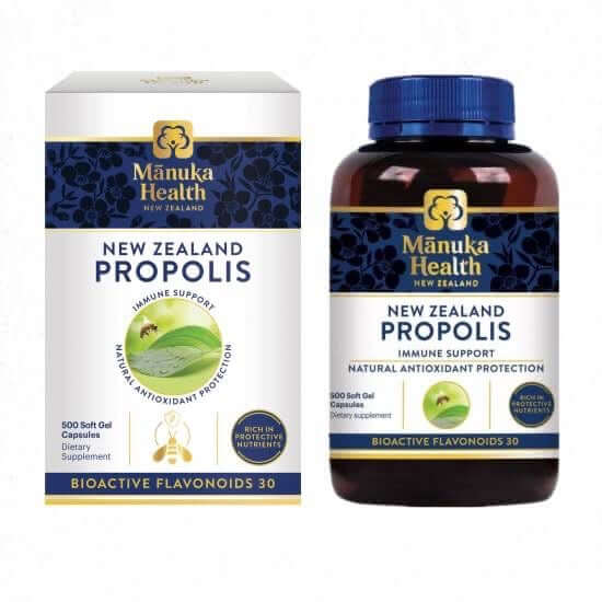 Manuka Health Propolis 紐西蘭蜜紐康 蜂膠膠囊 BIO30 500粒