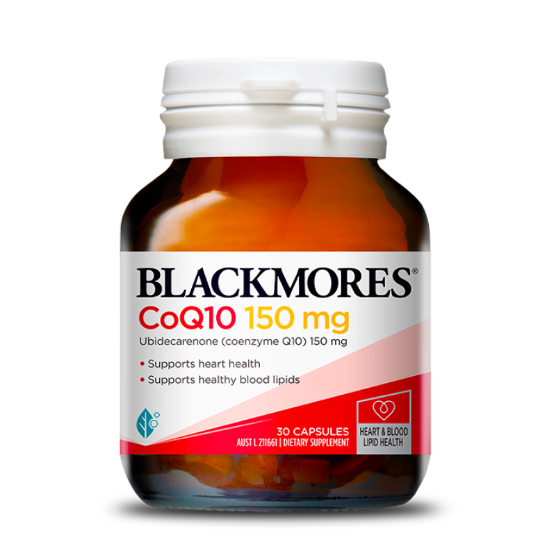 Blackmores CoQ10 澳洲澳佳寶 高濃縮輔酶Q10軟膠囊 150mg 30粒