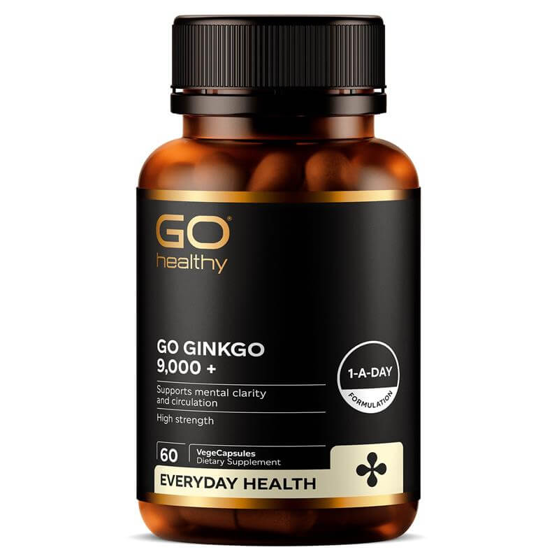 Go Healthy Ginkgo 紐西蘭高之源,銀杏膠囊 9000+ 60粒