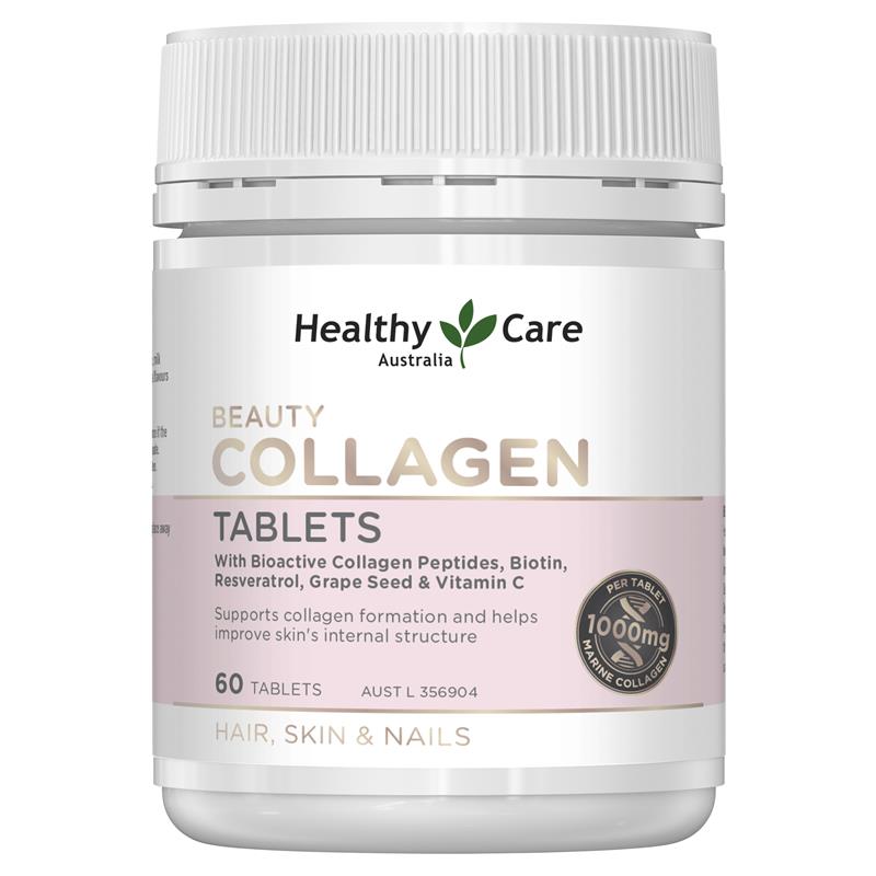 Healthy Care Beauty Collagen 澳洲 美容膠原蛋白片 60粒