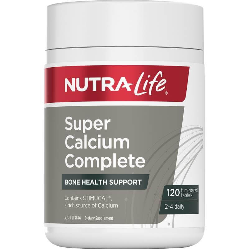 Nutralife Super Calcium Complete 紐西蘭紐樂 超級高鈣片 120粒