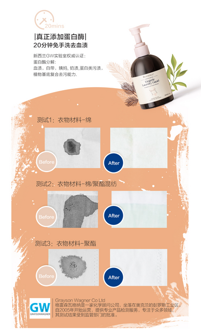 Lycocelle 紐西蘭綻家 植物除菌內衣洗液 300ml