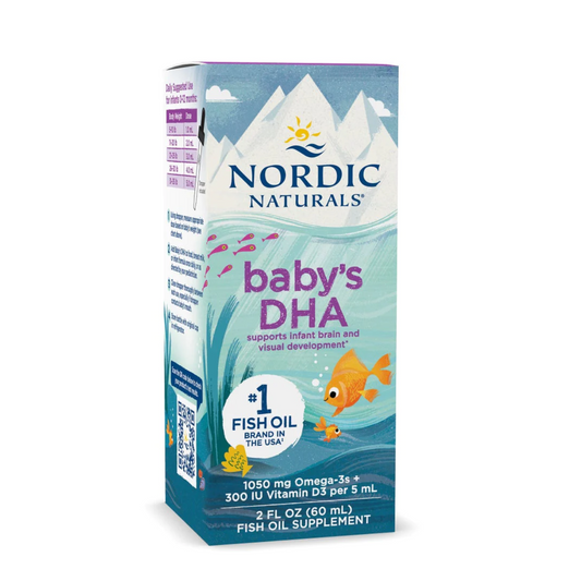 Nordic Naturals Baby's HDA 嬰幼兒DHA魚油滴劑 60ml