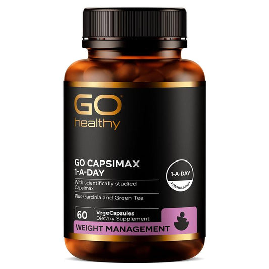 Go Healthy 紐西蘭高之源 辣椒燃脂塑身 60粒