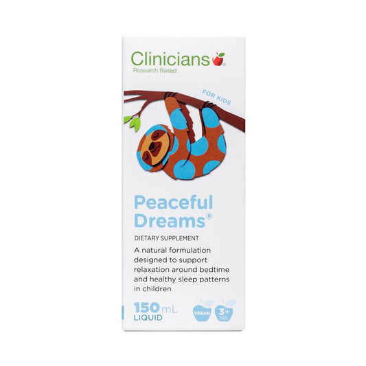 Clinicians Kids Peaceful Dreams 紐西蘭科立純，兒童安心助眠口服液 150ml