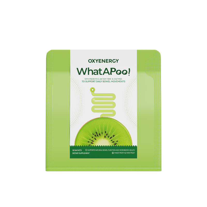 OXYENERGY WhatAPoo! 奇異果纖維酵素 腸道順暢補充劑 30包