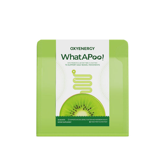 OXYENERGY WhatAPoo! 奇異果纖維酵素 腸道順暢補充劑 30包
