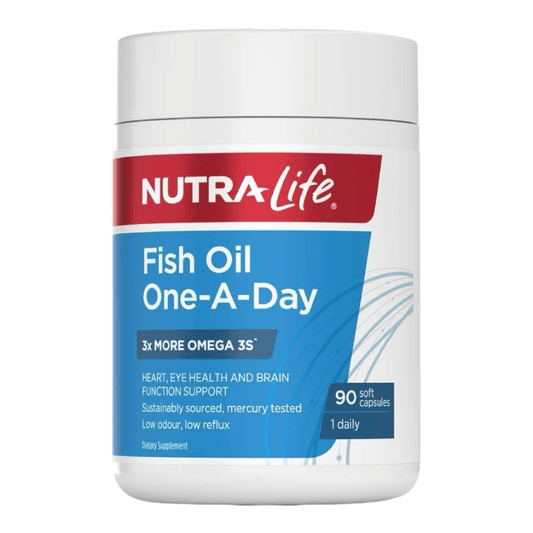 Nutralife Fish Oil 紐西蘭紐樂 3倍濃縮無腥魚油 90粒