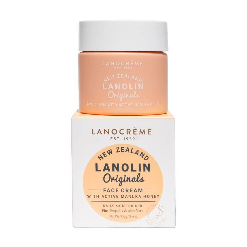 Lanocrème Lanolin Manuka Honey 紐西蘭蘭儂 活性麥蘆卡蜂蜜羊毛脂面霜 100g