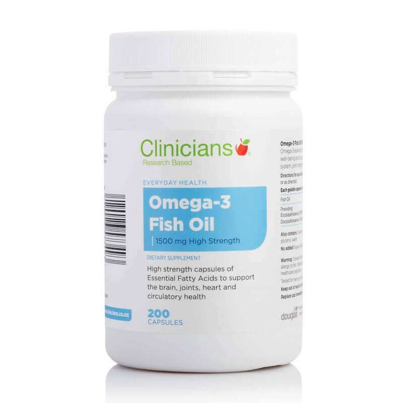 Clinicians 紐西蘭科立純高強度魚油 1500mg 200粒