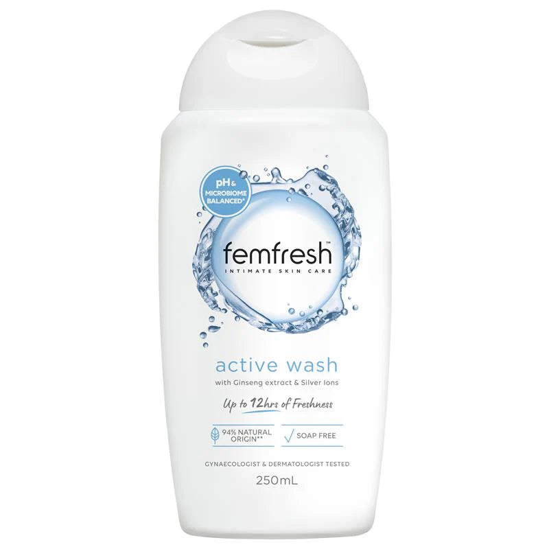 Femfresh Active Wash，私密護理潔膚露 250mL