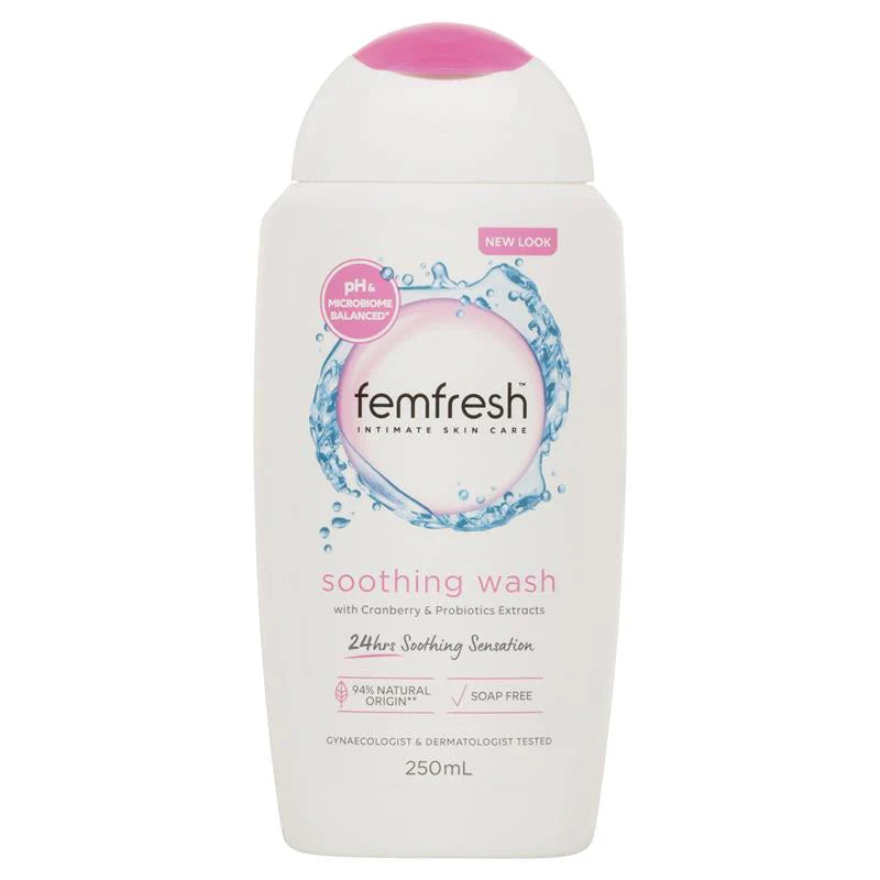 Femfresh Soothing Wash，私密護理舒緩潔膚露 250mL