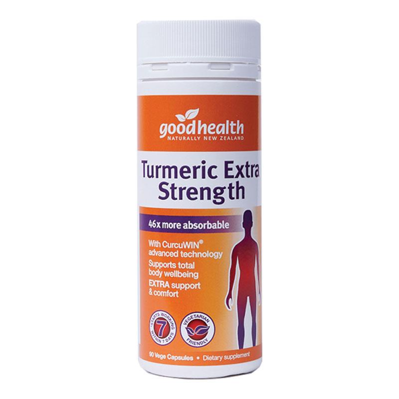 Good Health Turmeric Extra Strength 紐西蘭好健康 強效薑黃膠囊 90粒