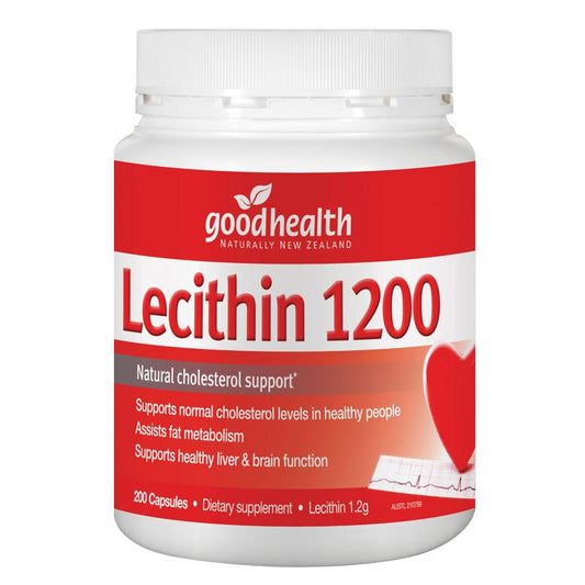 Good Health Lecithin 1200 紐西蘭好健康 超級卵磷脂 200粒