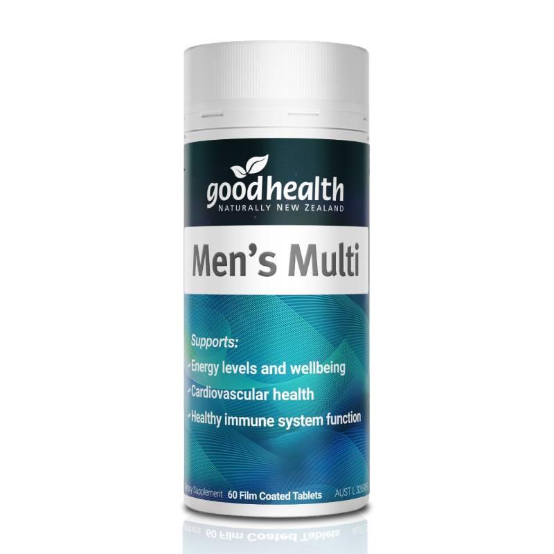 Good Health Men's Multi 紐西蘭好健康 男性綜合維他命 60粒