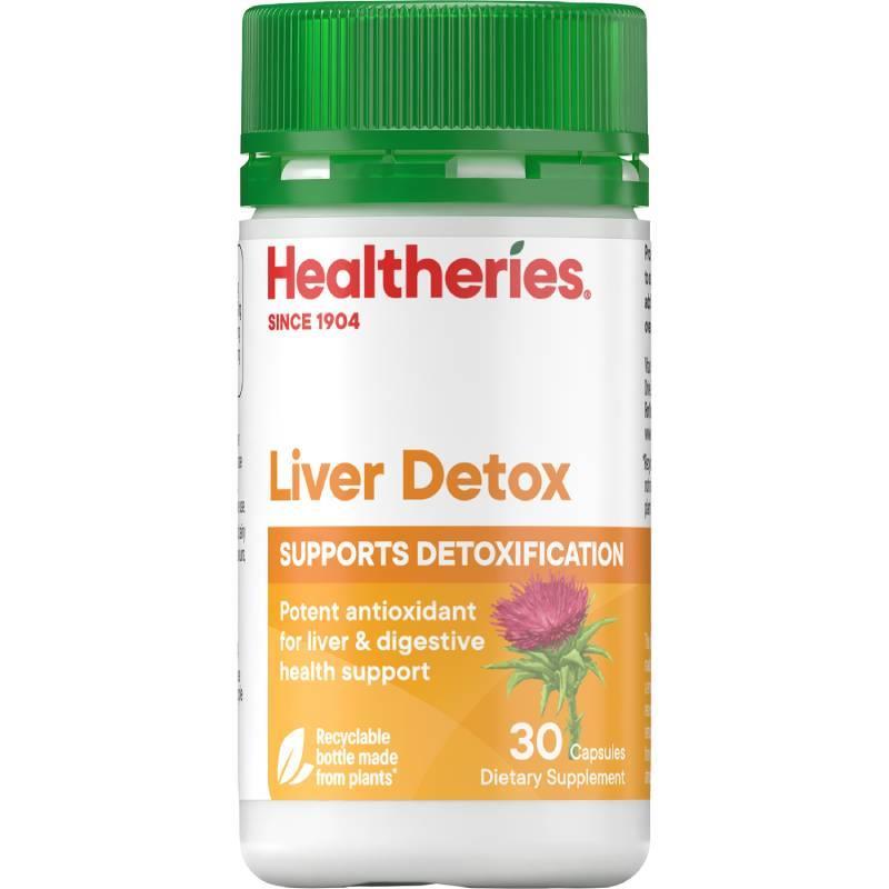Healtheries Liver Detox 紐西蘭賀壽利，護肝排毒膠囊 30粒