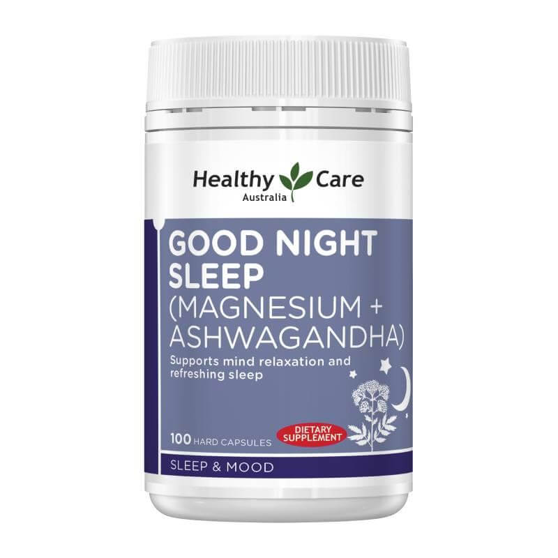 Healthy Care 鎂+南非醉茄助眠 100粒