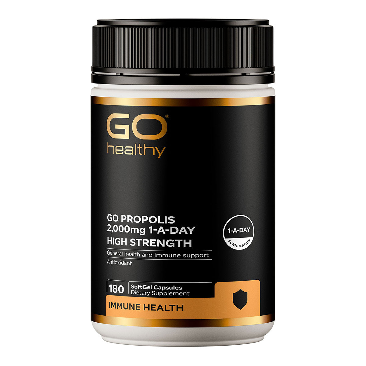 Go Healthy Propolis 紐西蘭高之源，蜂膠膠囊 2000mg 180粒