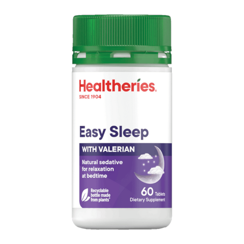 Healtheries Easy Sleep 紐西蘭賀壽利 草本助眠配方 60粒