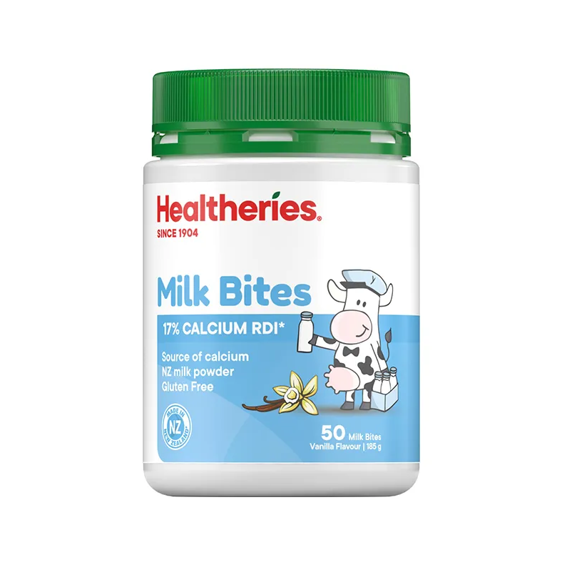 Healtheries Milk Bites 紐西蘭賀壽利 香濃牛奶片 50片 香草