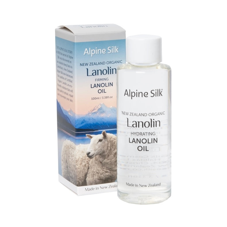 Alpine Silk 紐西蘭艾貝斯，有機保濕綿羊油 100ml