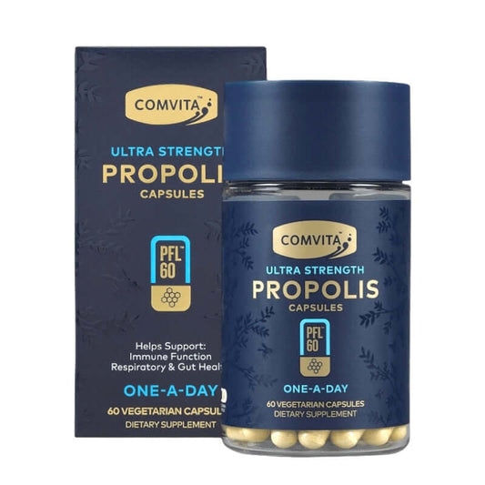 Comvita Ultra Strength Propolis 紐西蘭康維他，高濃度 PFL60 蜂膠素食膠囊 60粒
