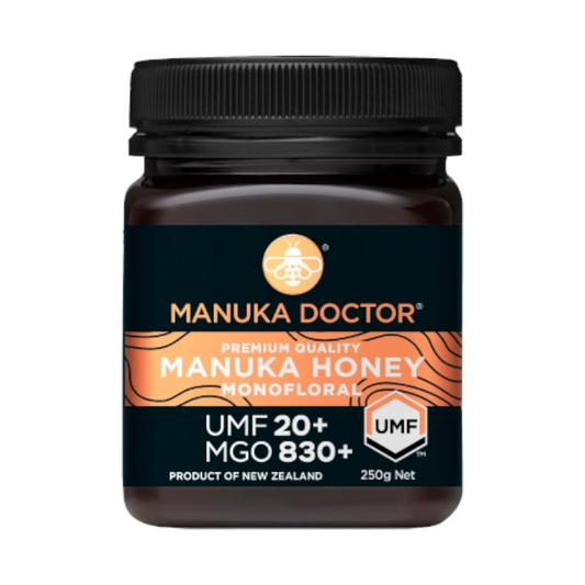 Manuka Doctor Manuka Honey 紐西蘭麥蘆卡蜂蜜 UMF20+ MGO830+ 250g