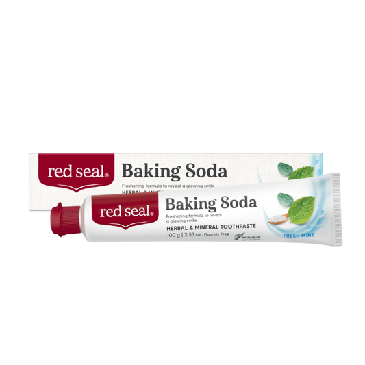 Red Seal Baking Soda Toothpaste 紐西蘭紅印，小蘇打牙膏 100g