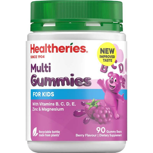 Healtheries Kids Multi Gummies 兒童綜合維他命軟糖 90粒 莓果口味