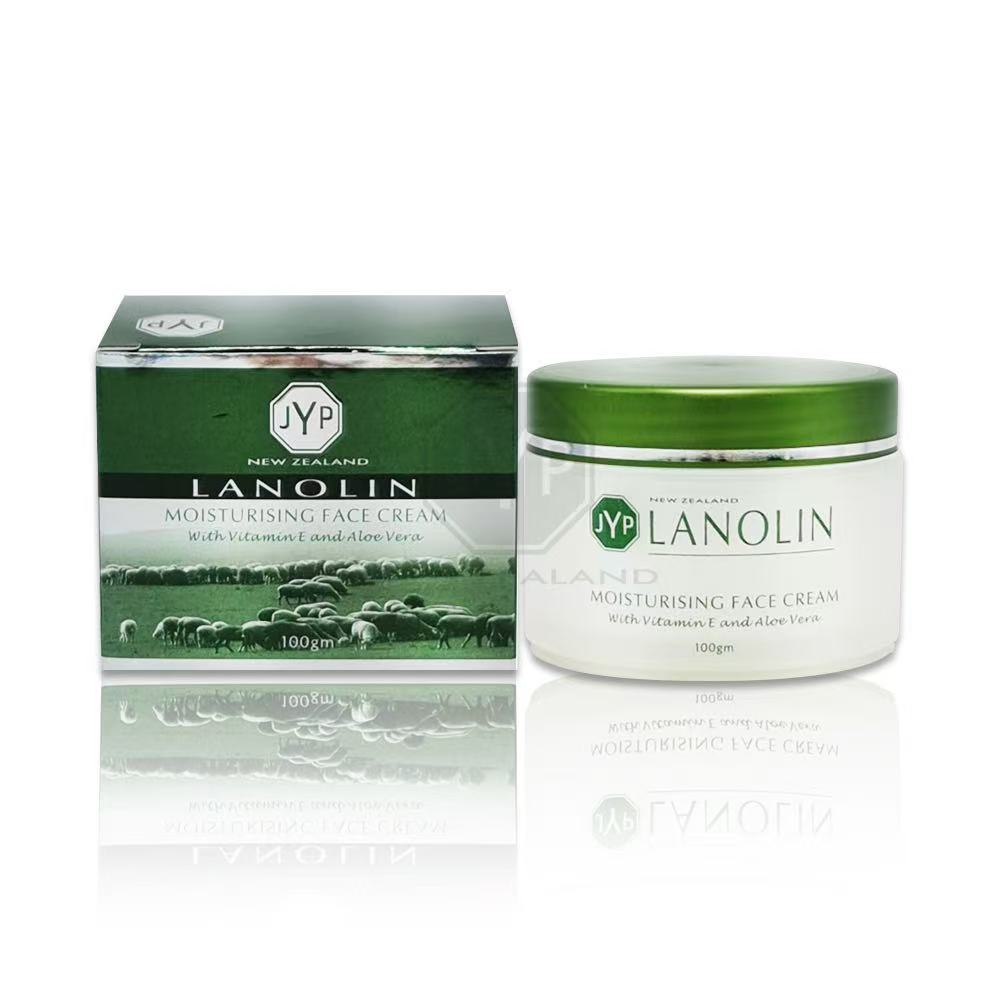 JYP Lanolin Moisturising Face Cream 紐西蘭 綿羊油 臉部保濕霜 100g