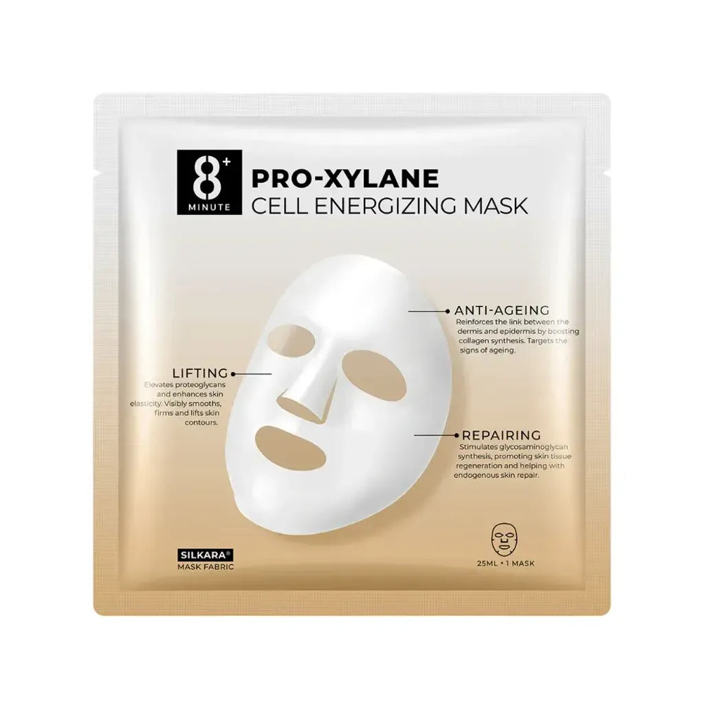 Jema Rose 8+ Minute Pro-Xylane Cell Energizing Mask，玻色因抗衰動能面膜 28ml x 5入