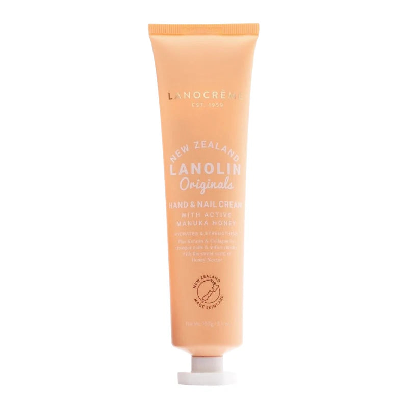 Lanocrème Lanolin Hand Cream Manuka Honey，紐西蘭蘭儂，羊毛脂麥蘆卡蜂蜜護手霜 100g
