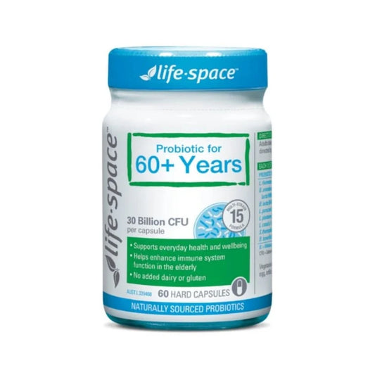 Life Space Probiotic for 60+ Years 60歲以上 老年人益 生菌 60粒