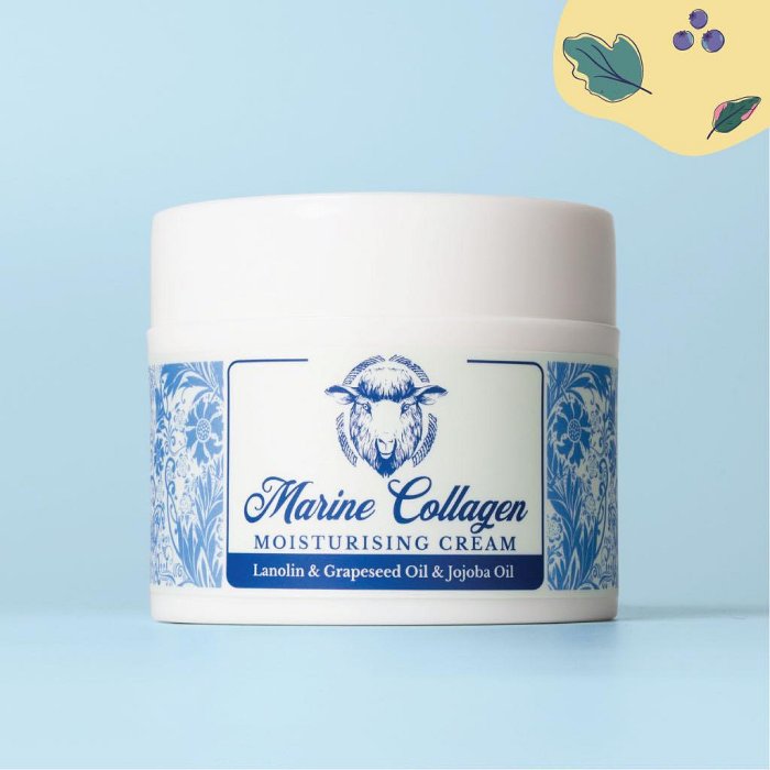 Lumea Marine Collagen Moisturising Cream 海洋膠原保濕霜（Lanolin + Grapeseed + Jojoba）100g