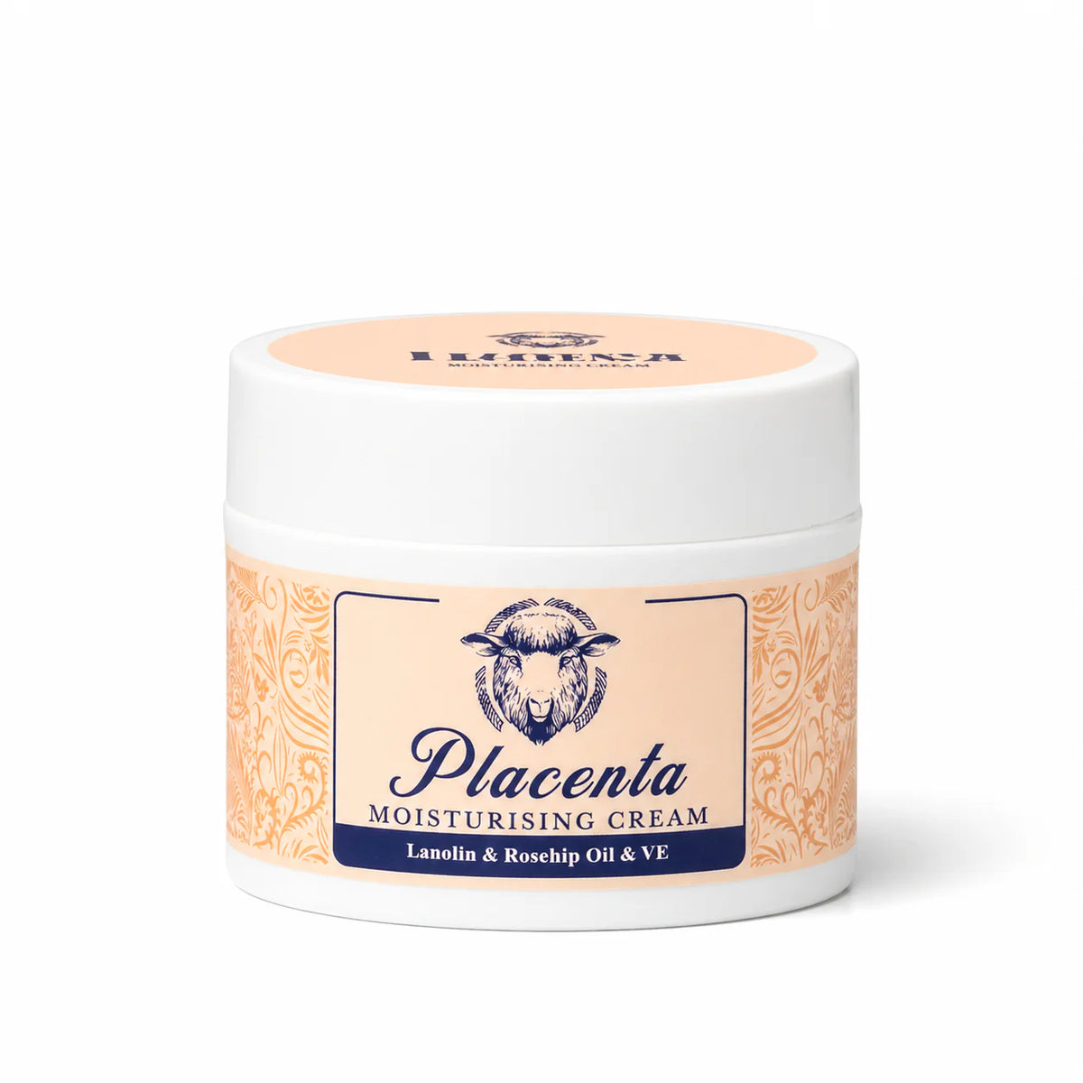 Lumea Placenta Moisturising Cream 胎盤素保濕霜（綿羊油+玫瑰果+維他命E）100g