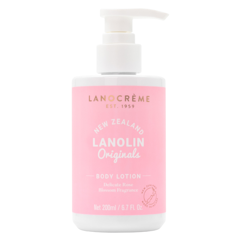 Lanocrème Lanolin Body Lotion 紐西蘭蘭儂，經典羊毛脂身體乳液 200ml