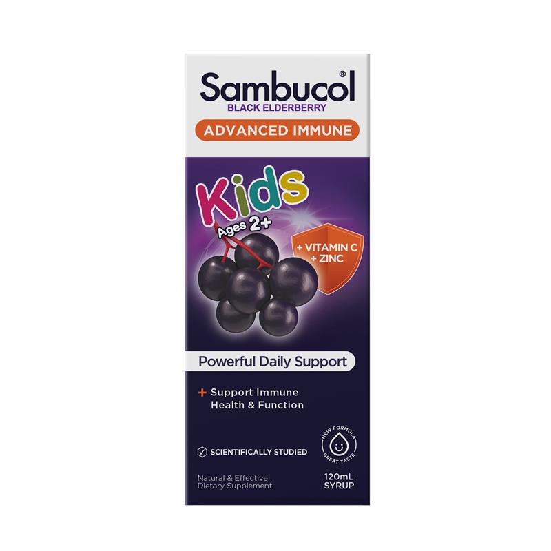 Sambucol 黑接骨木 兒童高級免疫液 120ml