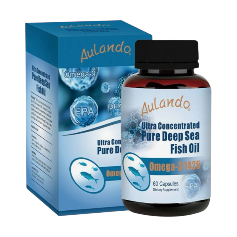 Aulando 紐西蘭 超濃縮 95% 1425mg Omega-3 深海魚油 60粒