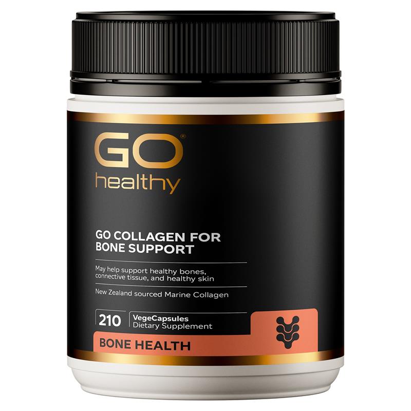 Go Healthy 紐西蘭高之源 骨骼支持膠原蛋白膠囊 210粒