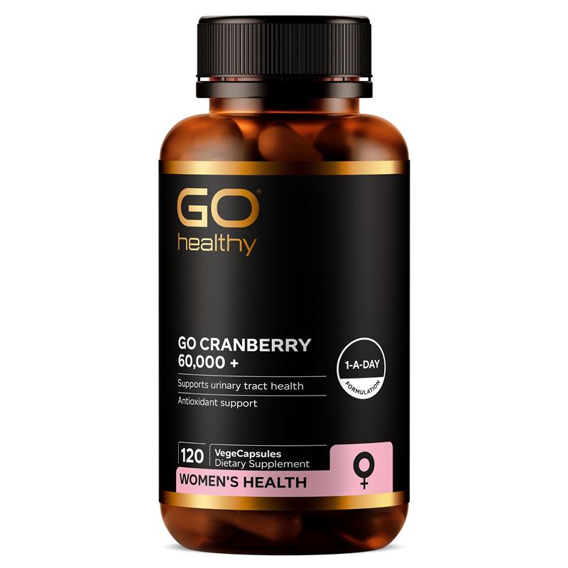 Go Healthy 紐西蘭高之源 高含量蔓越莓膠囊 60000mg 120粒