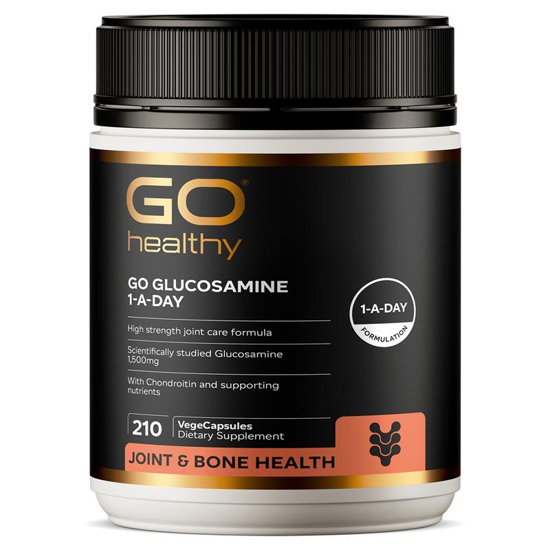 GO Healthy 紐西蘭高之源，葡萄糖胺維骨力，1500mg，210粒