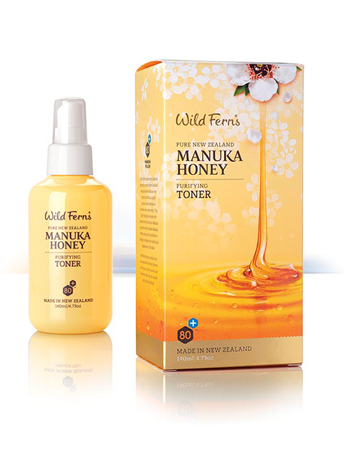 Wild Ferns Manuka Honey Purifying Toner，紐西蘭麥 蘆卡蜂蜜，淨化化妝水 140ml