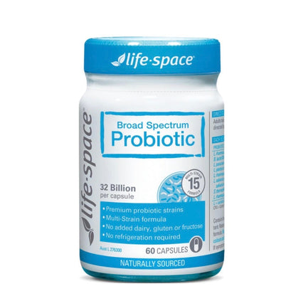 Life Space Broad Spectrum 澳洲 成人益生菌膠囊 60粒