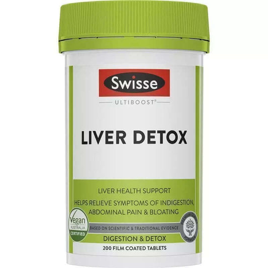 Swisse Liver Detox 澳洲，奶薊草護肝片護肝寶 200粒